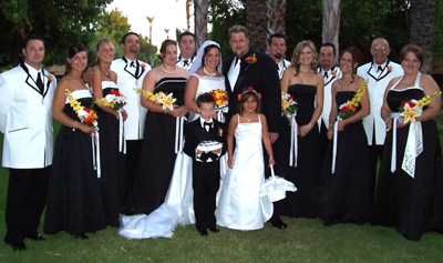 The wedding party