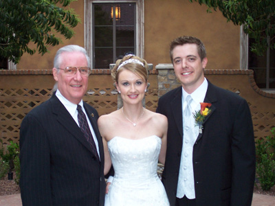 Larry James & Mr. & Mrs. Aaron Thompson